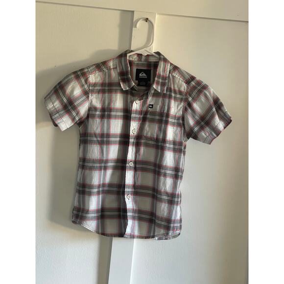 Quiksilver boys 7 button front shirt - Picture 1 of 2
